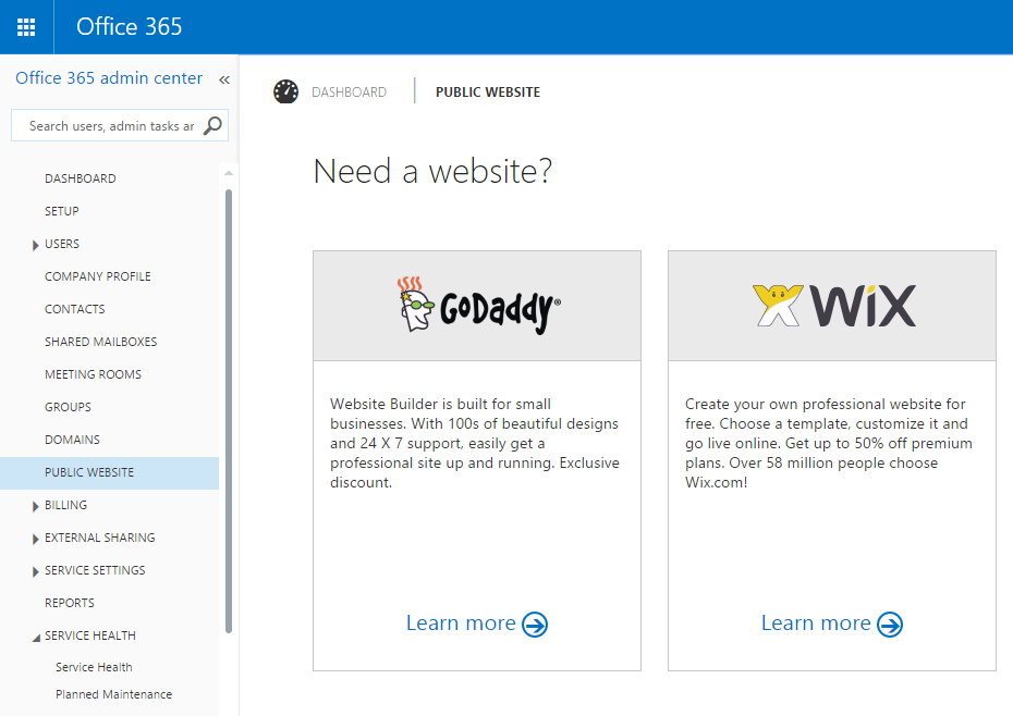 SharePoint Online Public Website Setup (2018)